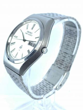 Vintage SEIKO KING QUARTZ KQ 5856 - 8000 Quartz Wrist Watch Japan 2
