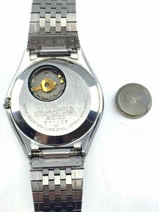 Vintage SEIKO KING QUARTZ KQ 5856 - 8000 Quartz Wrist Watch Japan 7