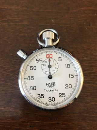 Vintage Swiss Made Heuer Trackmate Ref 592 Stopwatch
