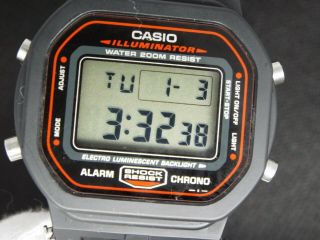 Casio Vintage Digital Watch G - Shock 1999 Dw - 5600e 1545 Electro 200m