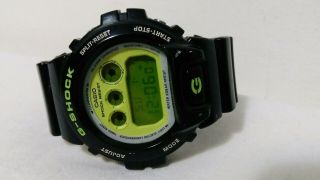 Casio G - Shock Dw - 6900cs Wrist Watch For Men Lime Green