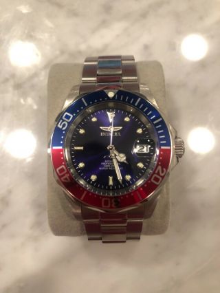 Invicta Pro Diver Gmt Stainless Steel Automatic Water Resistant Dive Watch