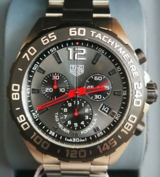 Tag Heuer Formula 1 Caz101s.  Ba0842 Quartz Chronograph Wrist Watch For Men 100th