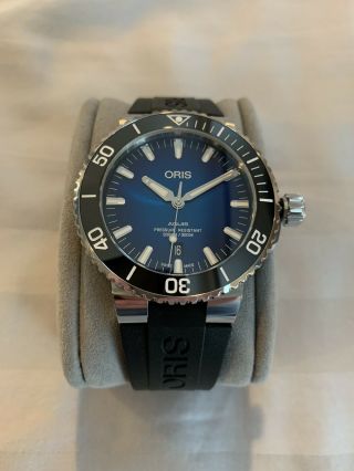 Oris Aquis Clipperton Limited Edition Dive Watch With Box/papers &