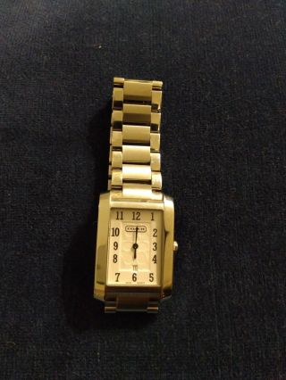 Coach Stainless Steel Watch