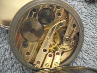 VINTAGE TWO POCKET WATCHES ONE IS A RARE ELOG 6