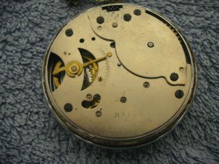 VINTAGE TWO POCKET WATCHES ONE IS A RARE ELOG 8