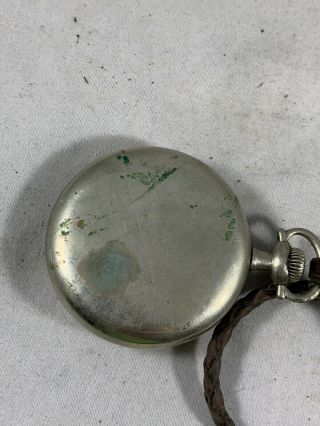 Antique Elgin Pocket Watch - Second Hand at 12 - RUNNING 3