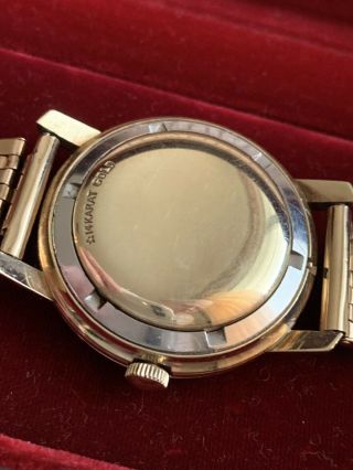 Vintage 14k Solid Gold Longines Mens Watch Heavy 64 Grams. 4