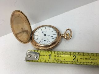 Elgin National Watch Co.  Antique 1897 Pocket Watch Size 0s