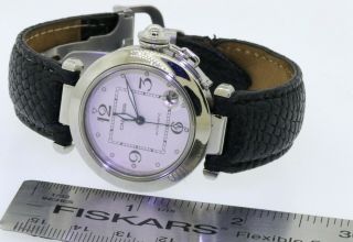 Cartier Pasha 2324 SS elegant high fashion automatic 35.  5mm men ' s watch 4