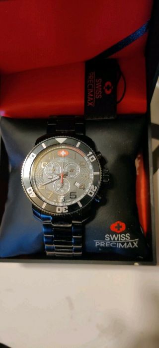 Pre - Owned Swiss Precimax Watch Men 