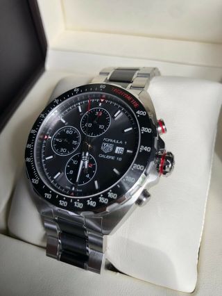 Tag Heuer Formula 1 Automatic Chronograph Wristwatch Caz2012.  Ba0970