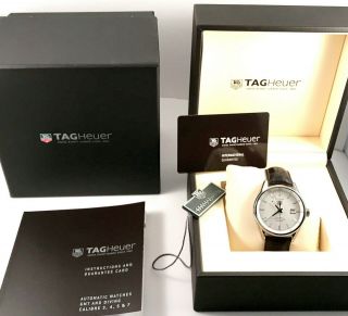 Tag Heuer Carrera Calibre 7 Twin Time Mens Automatic Watch Cond.  WAR2011 12
