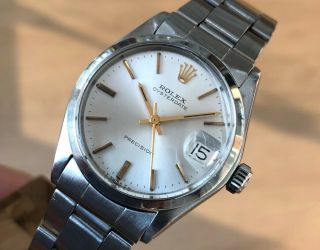 Rolex Oyster Date Ref.  6466 Steel 31mm Wrist Watch For Men