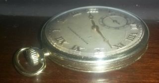 old vintage longines pocket watch bunde & upmeyer 12s 17j of 3