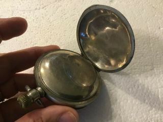 Antique Elgin Pocket Watch 1900 Dueber Silverine Case 5