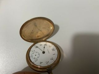 American Waltham Gold Plated Pocket Watch Co.  15 Jewel 2