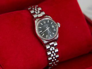 Rolex Oyster Perpetual Date Stainless Steel Ladies Watch Serviced 1yr Guarantee