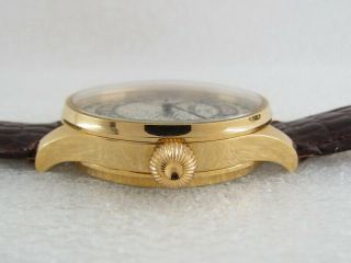 Rolex Lever Antique Swiss Unique Art Deco Men ' s Watch Serviced 5