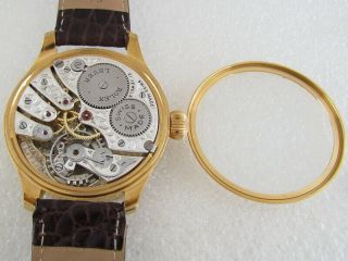 Rolex Lever Antique Swiss Unique Art Deco Men ' s Watch Serviced 7
