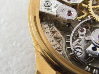Rolex Lever Antique Swiss Unique Art Deco Men ' s Watch Serviced 9