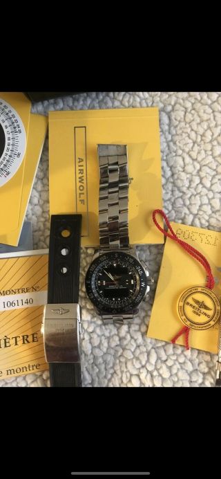 Breitling Airwolf Raven Special Edition A78364