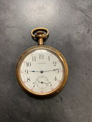 Vintage Waltham Gold Pocket Watch