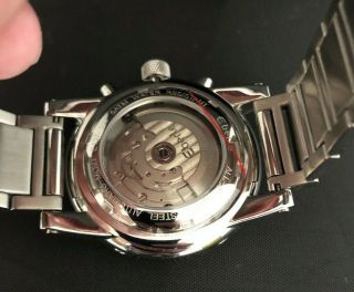 Vintage Men ' s Eberle Automatic Chronograph Watch Wristwatch model E137 - 188 (AB1 4