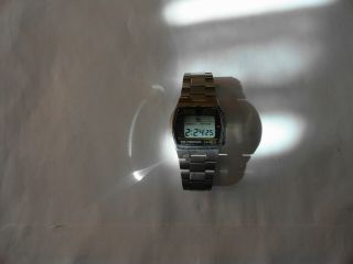 Vintage Mens Seiko Quartz Lc Watch Digital Dual Chrono