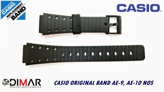 Lote 2 Casio Band Ae - 9,  Ae - 10 Nos