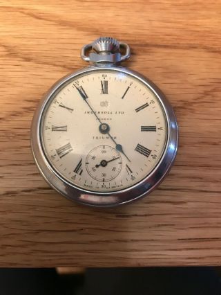 Vintage Ingersoll Triumph Pocket Watch