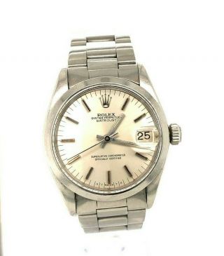 Rolex Oyster Perpetual Datejust 6824 Stainless Steel Automatic Midsize Watch