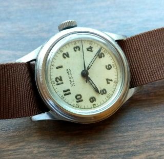 Vintage French Military Longines.  Marine Nationale MN.  Fab Suisse. 3