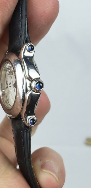 Chopard Happy Diamond Sport Watch Stainless Steel Sapphire lugs 5