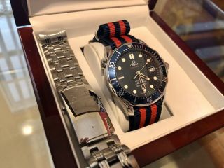 Omega Seamaster Professional 300m Co - Axial 41.  5mm James Bond Ref.  222080