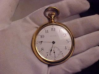 16 Size,  15 Jewels,  Waltham Pocket Watch,  Grade 620,  Model 1899