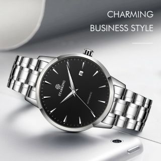 STARKING Mechanical Automatic Man Watch Sapphire Fashion Business Wristwatch Hot 2