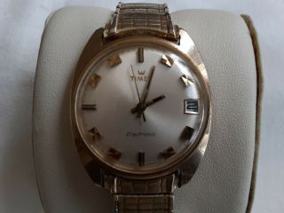 TIMEX Dorado Electric Vintage Very Rare 1960`s - 70`s Watch 3