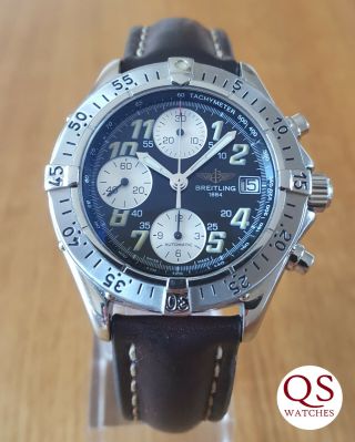 Breitling Colt Chrono Automatic Chronograph Mens Watch A13035 - Box & Papers