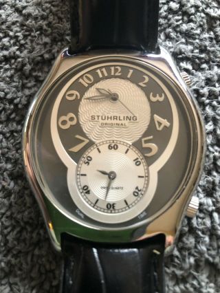 Stuhrling Origanal Two Time Zone Chronograph Watch