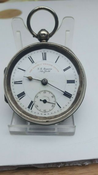 Lancashire Watch Company Silver Hallmarked Pocket Watch