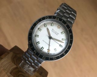 Bulova Accutron Astronaut Cal.  214 Steel 38mm Vintage Very Rare Watch For Men