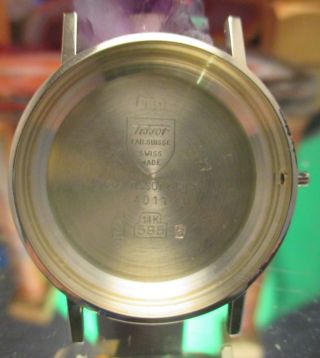 Tissot Vintage Swiss seastar seven Calibre 2390 omega 1012 automatic 14k gold 11
