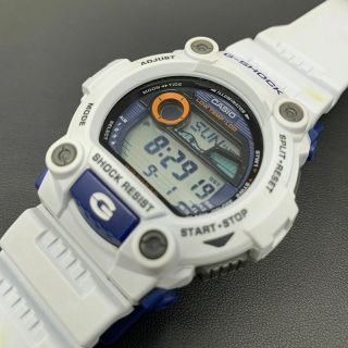 Casio G - Shock Mens G - 7900a - 7er White Resin Strap Watch Suitable For Water Sports