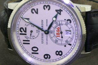 Ulysse Nardin Marine Chronometer 263 - 22 SS automatic 38mm men ' s watch 2