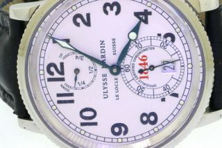 Ulysse Nardin Marine Chronometer 263 - 22 SS automatic 38mm men ' s watch 4