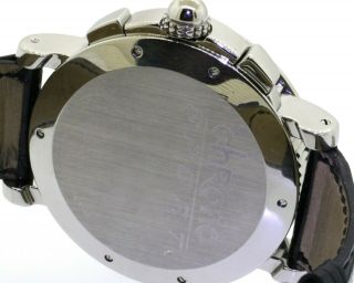 Gerald Genta Chrono Sport CH8.  X.  10 SS automatic chronograph men ' s watch w/ date 6