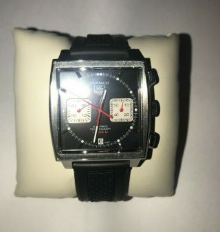 Tag Heuer Monaco CAW2114 Chronograph Watch Calibre 12 - Box and Papers 1 Owner 3