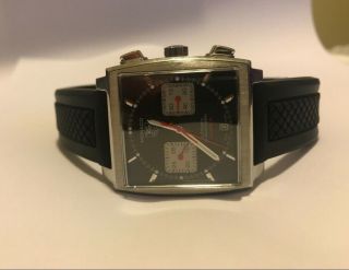 Tag Heuer Monaco CAW2114 Chronograph Watch Calibre 12 - Box and Papers 1 Owner 9